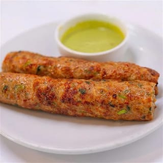 Chicken Seekh Kabob With Cheese