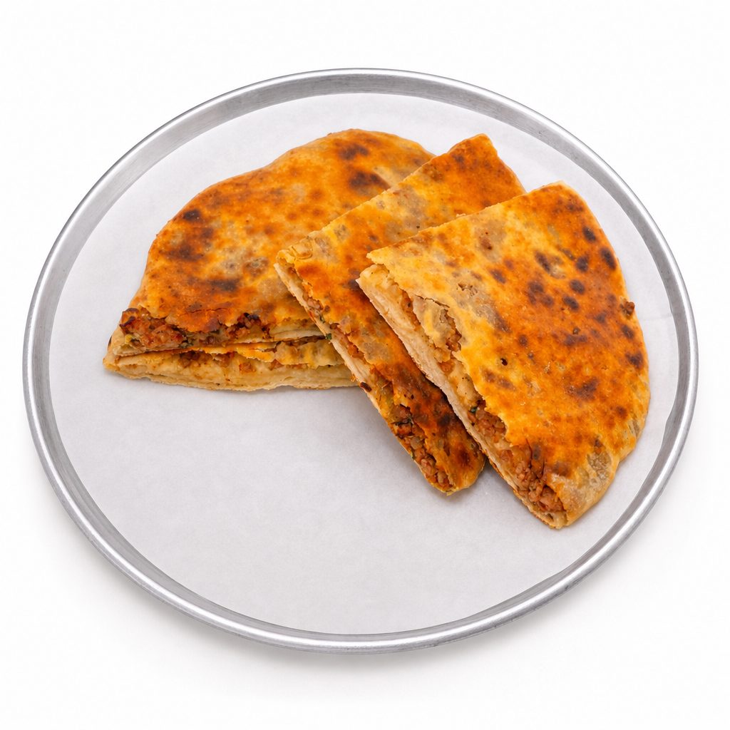 Beef Qeema Naan.