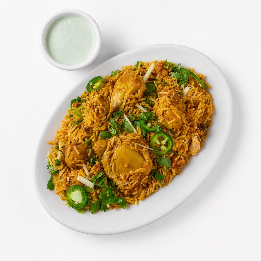 Chicken Biryani.