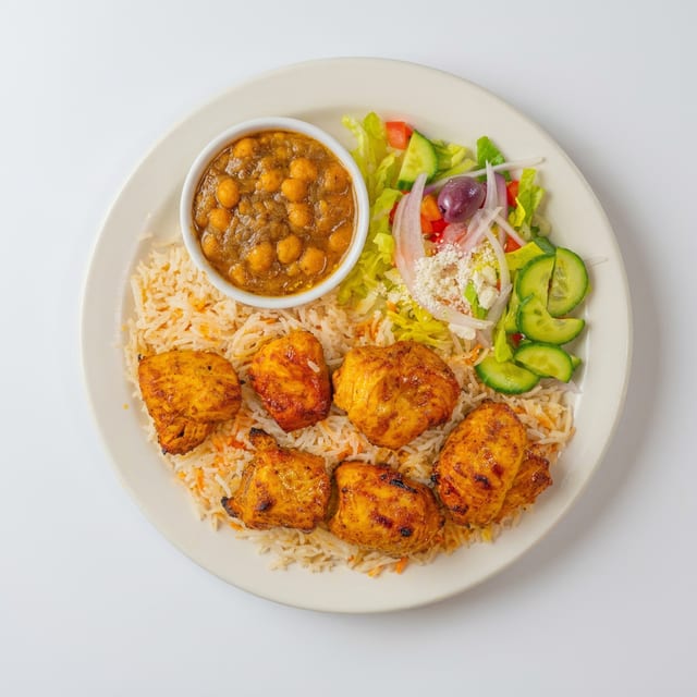 #1 Boneless Chicken Kabob.