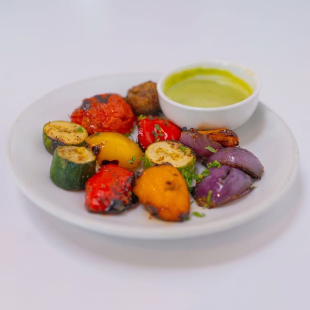 Grilled Veggie Kabob.
