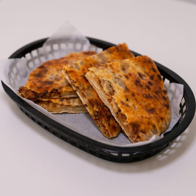 Beef Qeema Naan.